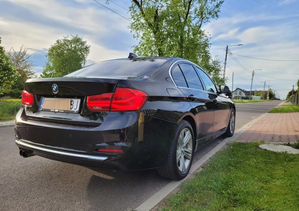 BMW Seria 3 cena 93500 przebieg: 106000, rok produkcji 2016 z Strumień małe 137